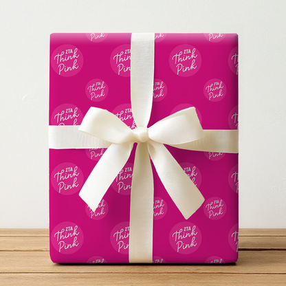 Think Pink Zeta Style - Wrapping Paper