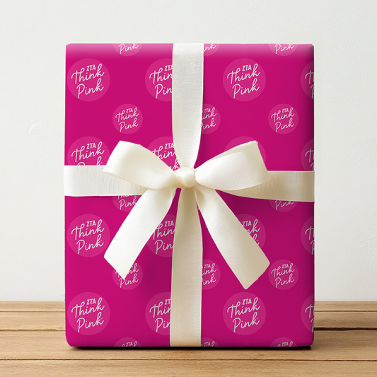 Think Pink Zeta Style - Wrapping Paper