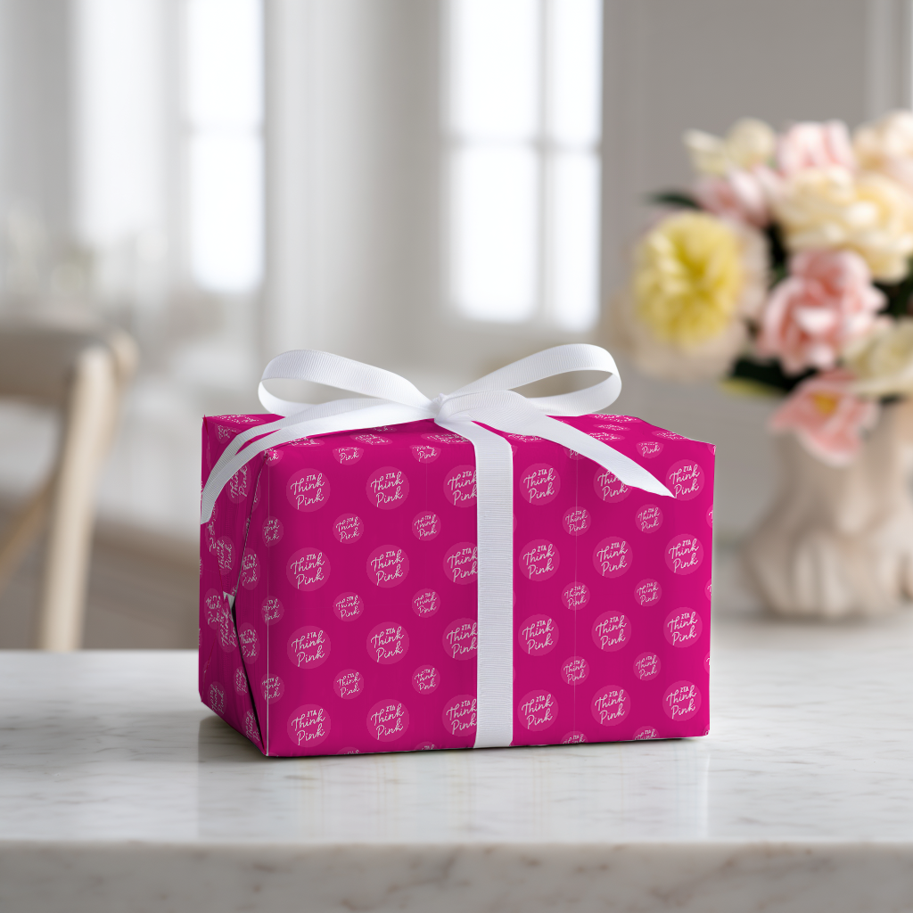 Think Pink Zeta Style - Wrapping Paper