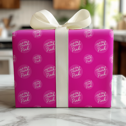 Think Pink Zeta Style - Wrapping Paper