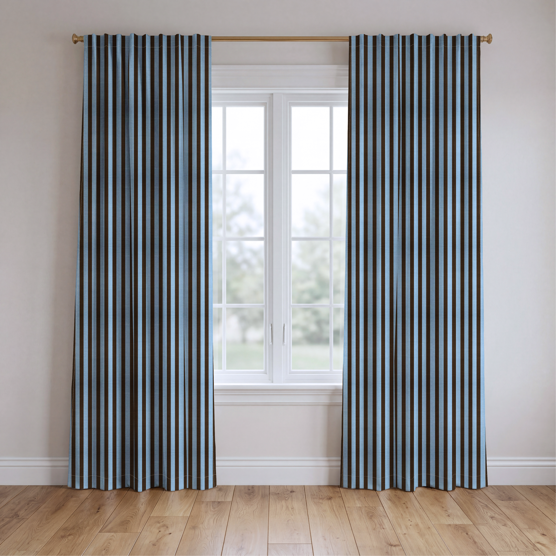 Campbell - Drapery — two panels