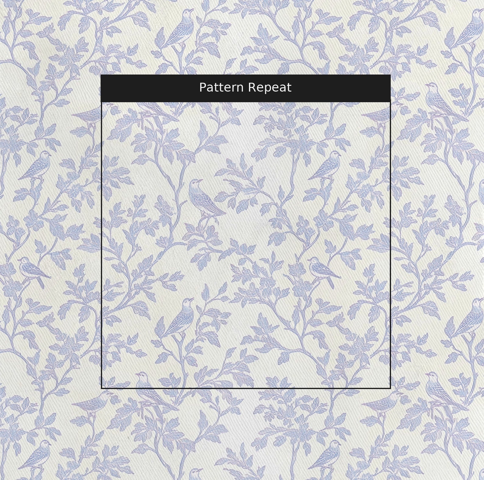 Ellis Fabric by the Yard — pattern repeat