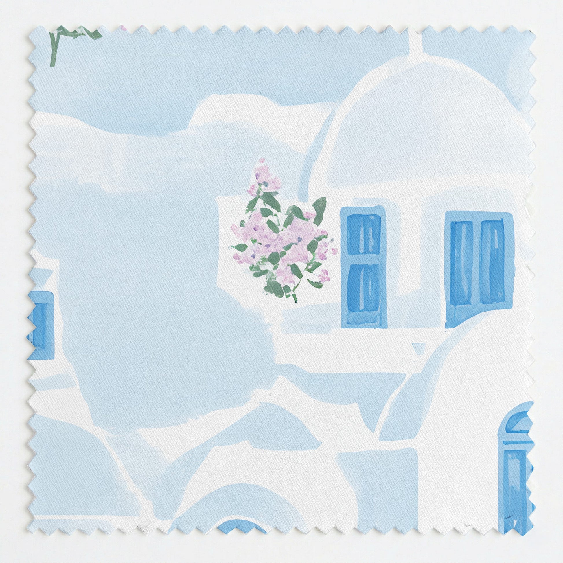 Santorini Sunset Fabric by the Yard