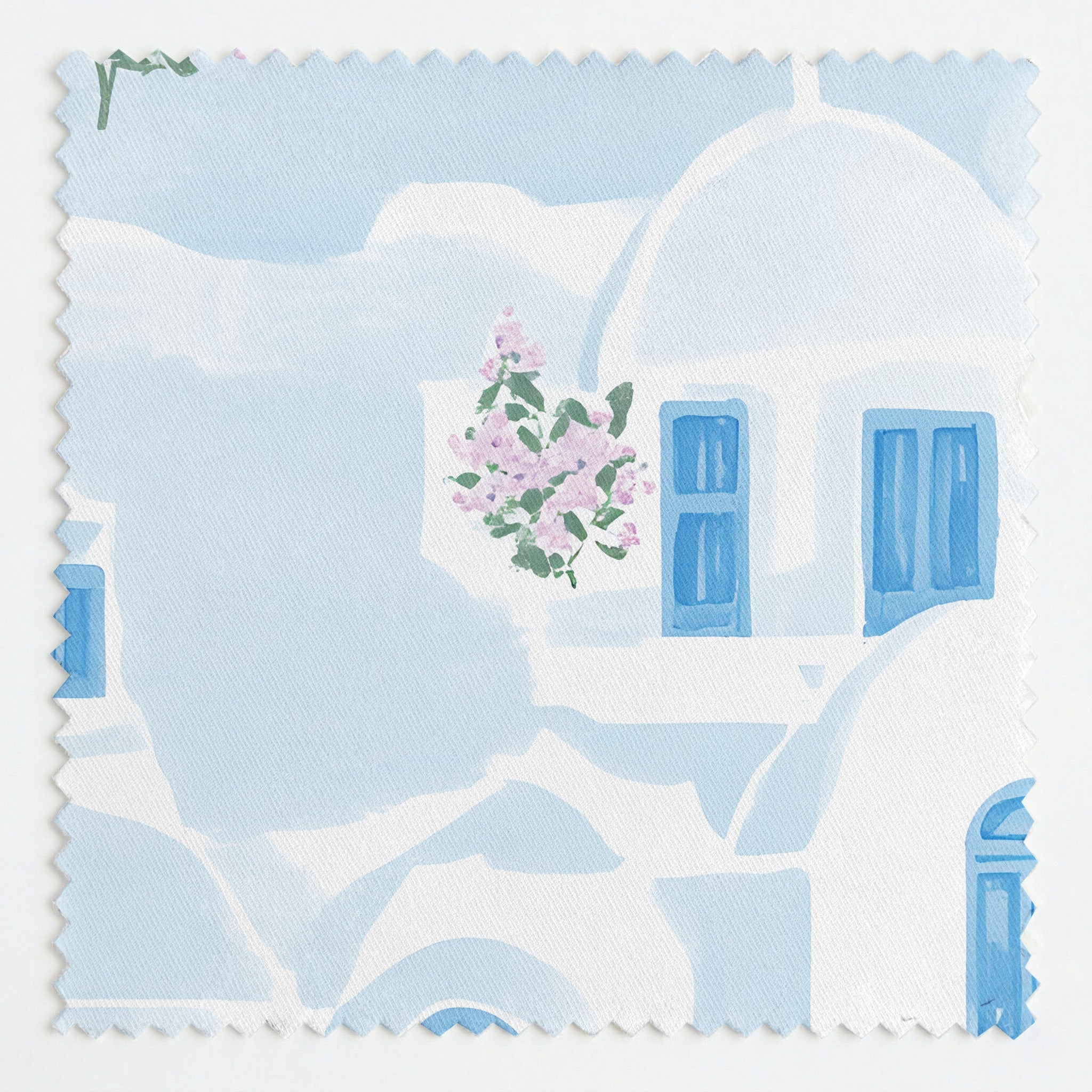 Santorini Sunset Fabric by the Yard