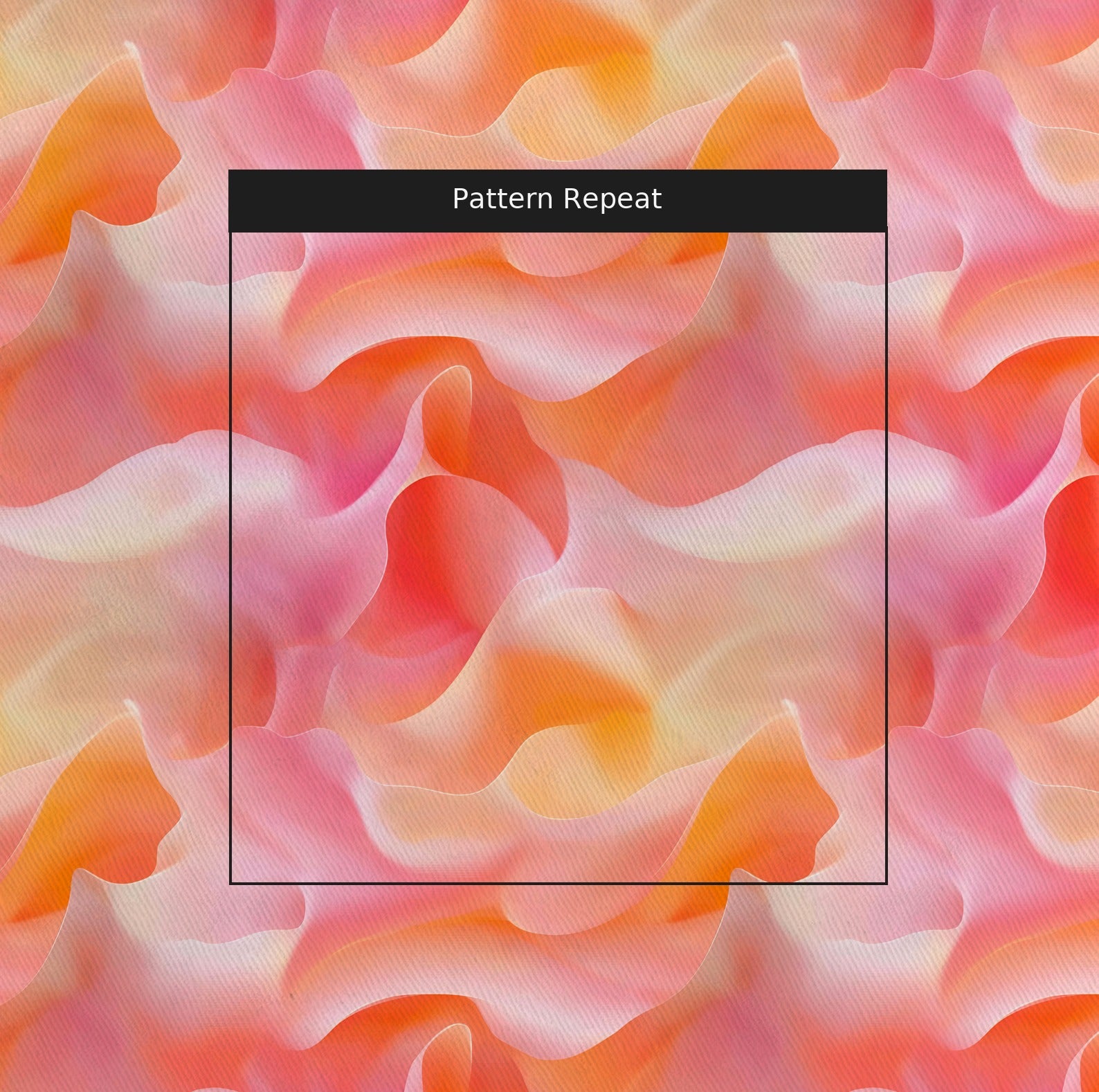 Velvet Waves Fabric by the Yard — pattern repeat