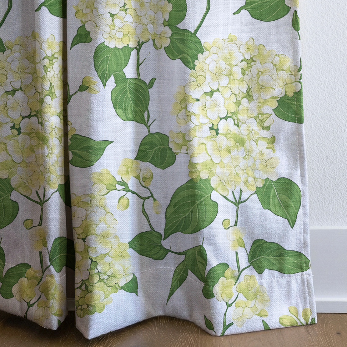 Lucy - Drapery — corner closeup