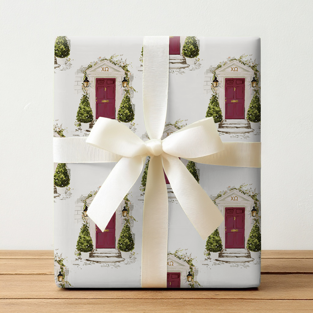 Holiday at Chi Omega - Wrapping Paper