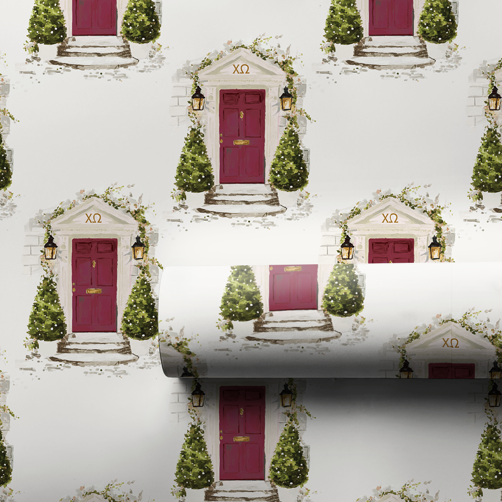 Holiday at Chi Omega - Wrapping Paper