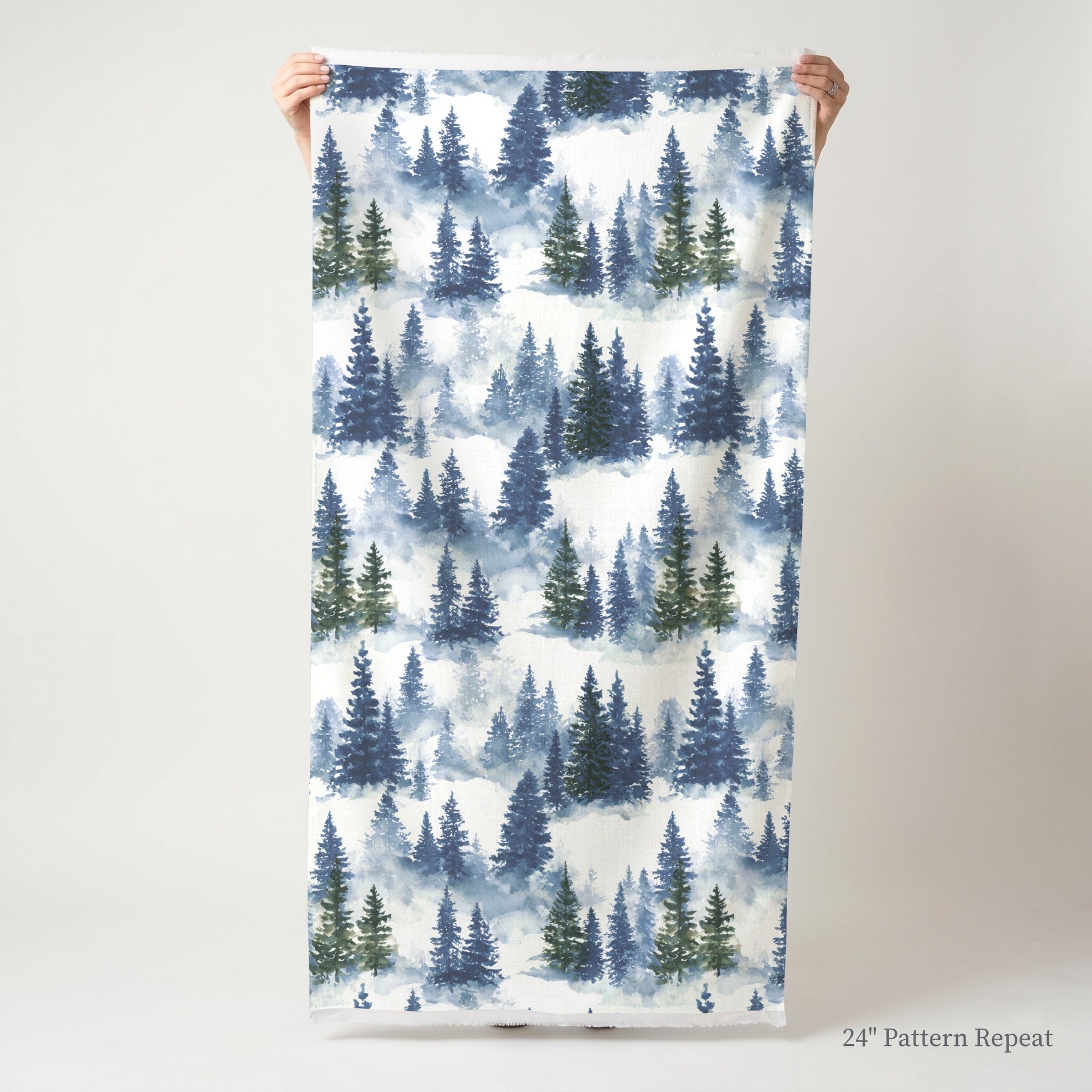 Starry Pines Fabric by the Yard