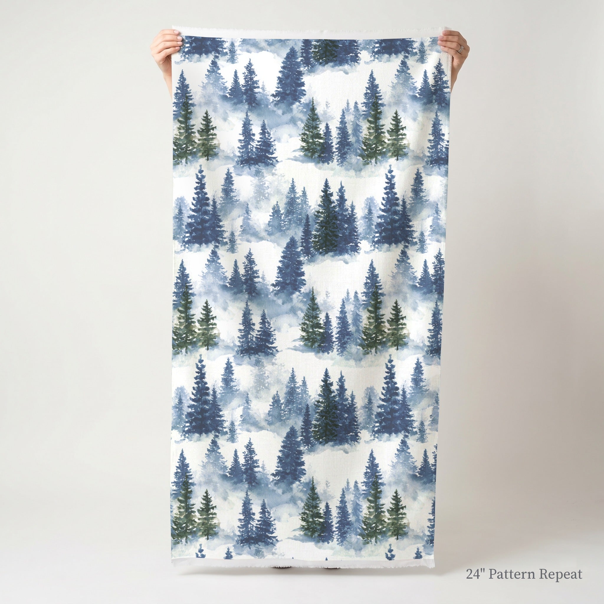 Starry Pines Fabric by the Yard
