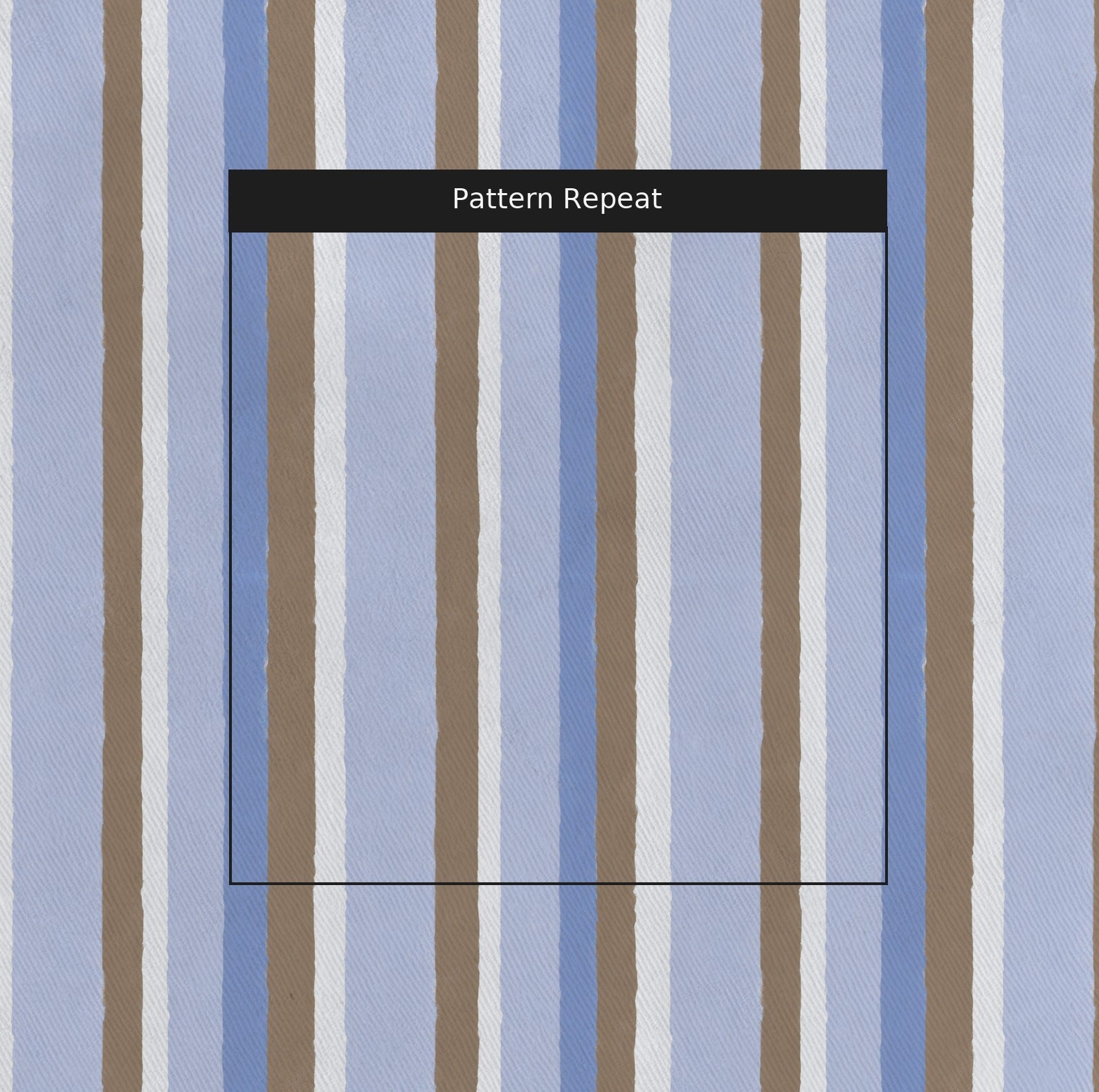 Sugar Stripe Fabric by the Yard — pattern repeat