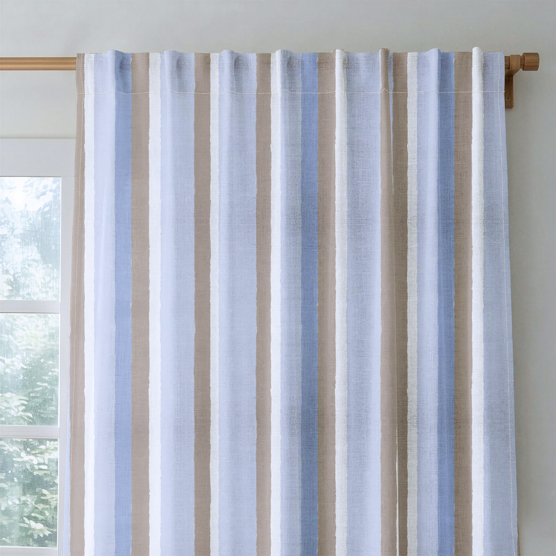 Sugar Stripe - Drapery — rod