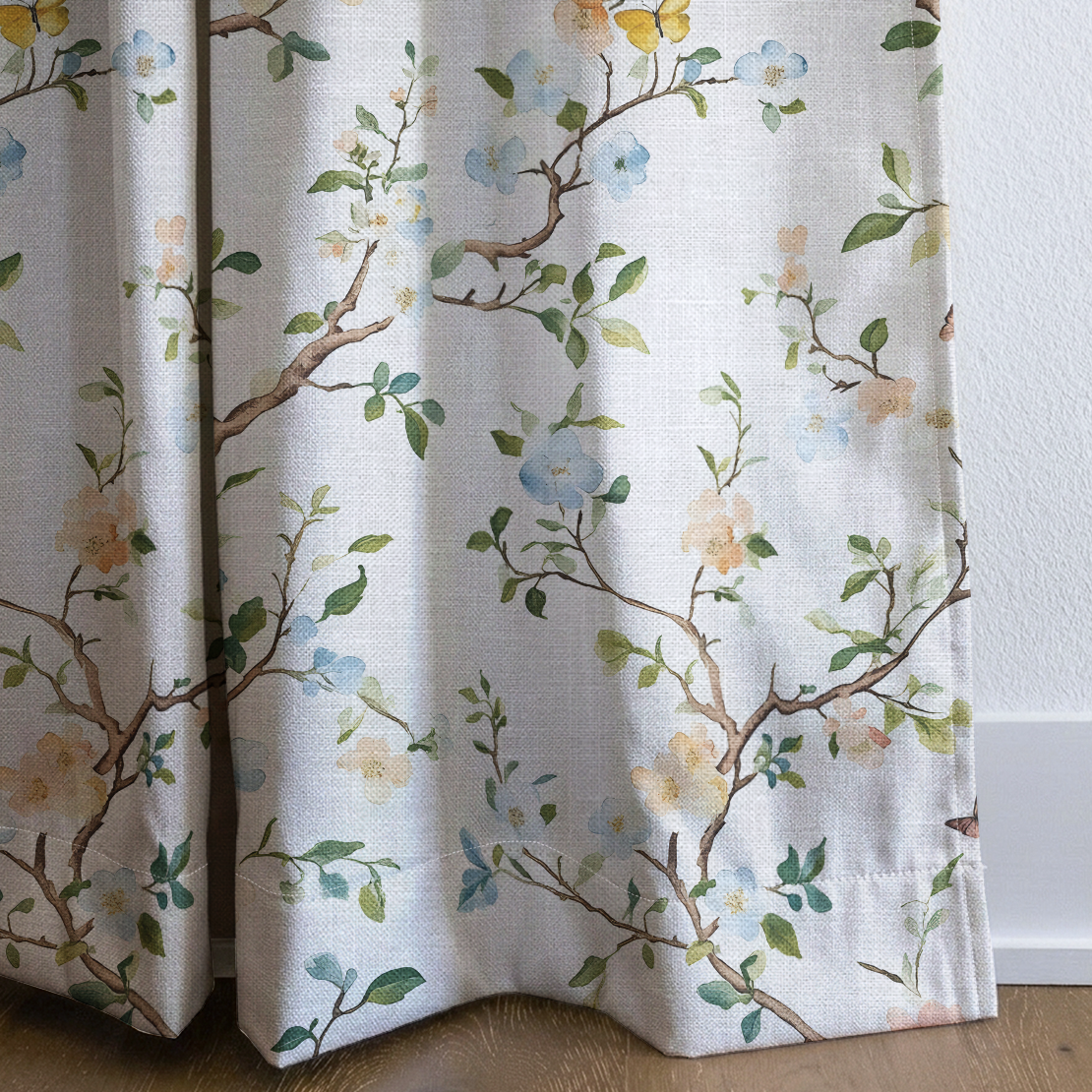 Branch Out - Drapery — corner closeup