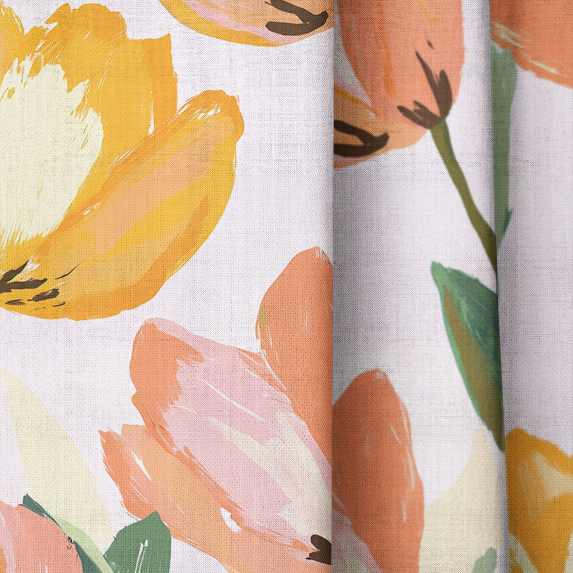 Calla - Drapery — close up
