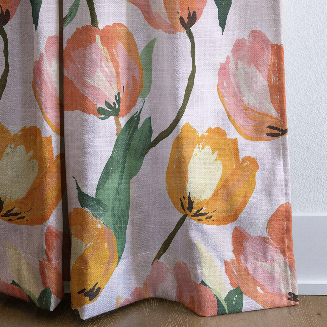 Calla - Drapery — corner closeup
