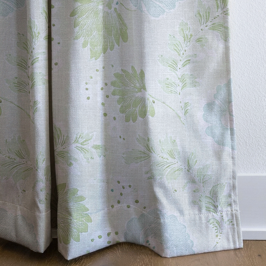 Charleston Mist - Drapery — corner closeup