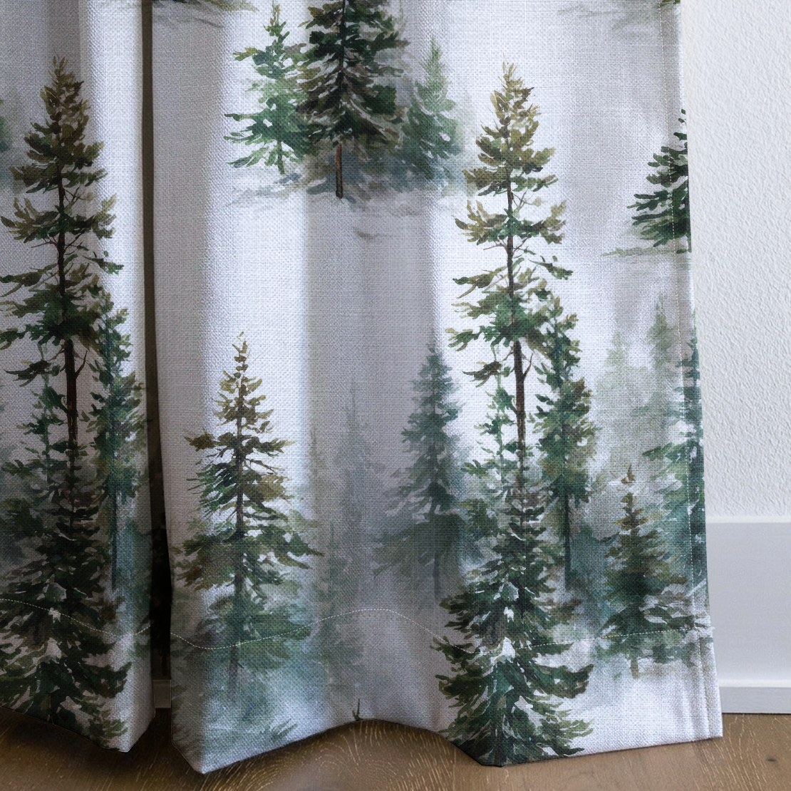 Big Bear - Drapery — corner closeup