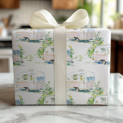 Retro Camper - Wrapping Paper