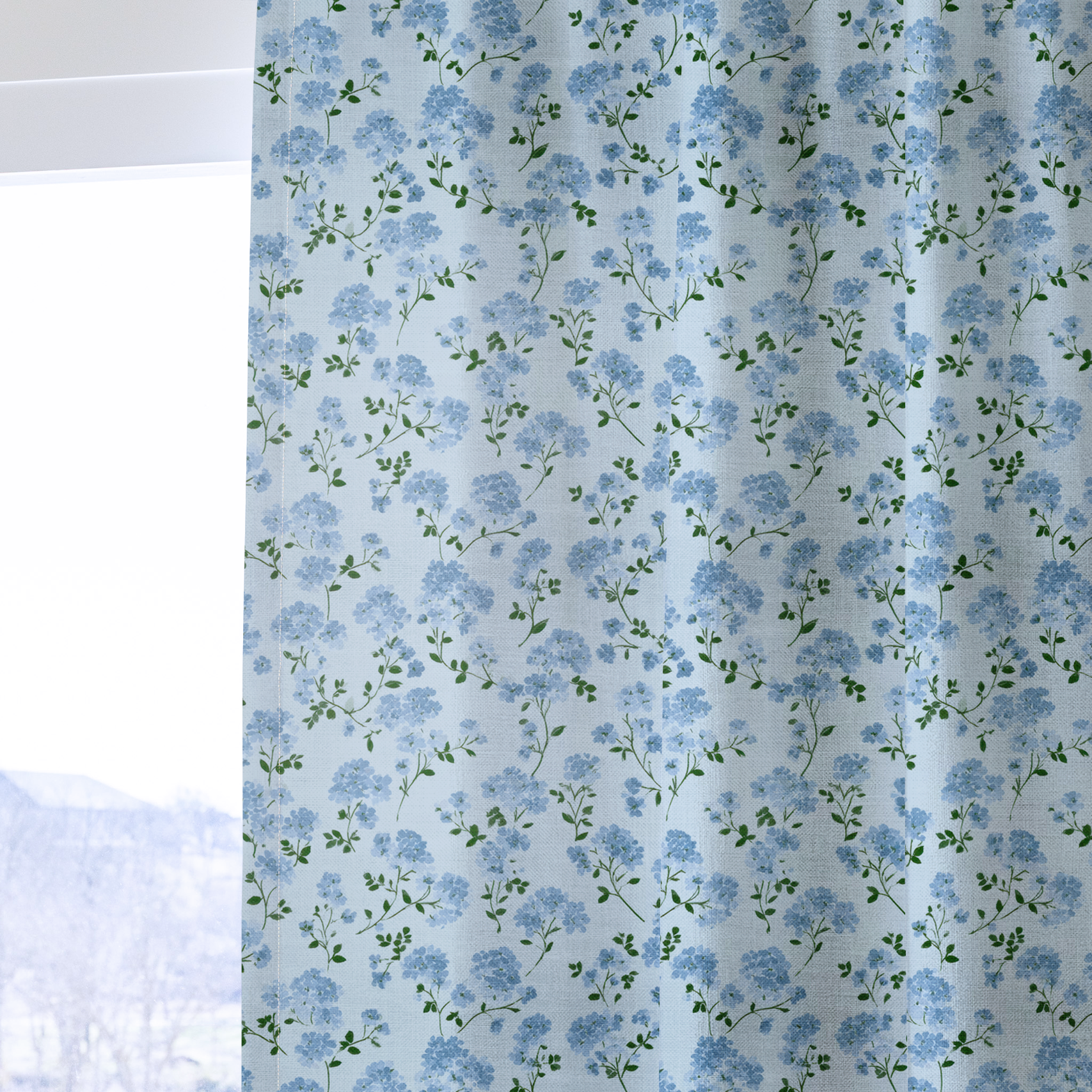 Wild Bloom - Drapery — one panel