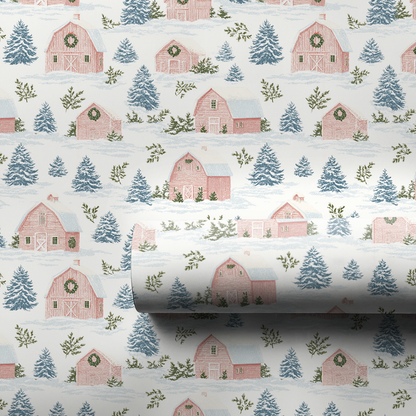 Little Town of Cheer - Wrapping Paper