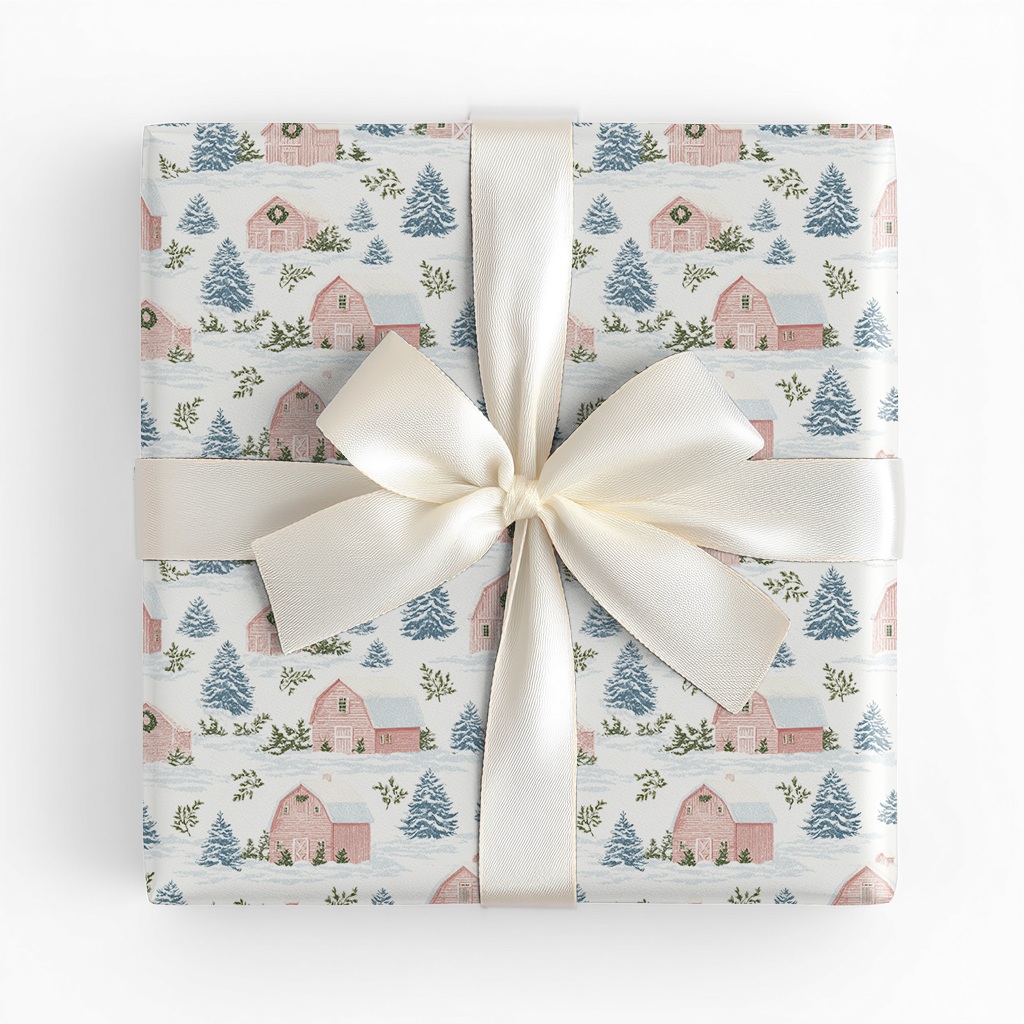 Little Town of Cheer - Wrapping Paper