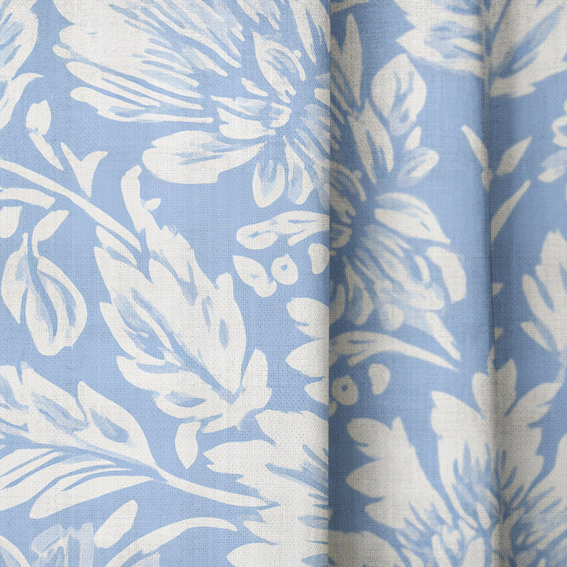 Bluewood Grove - Drapery — close up