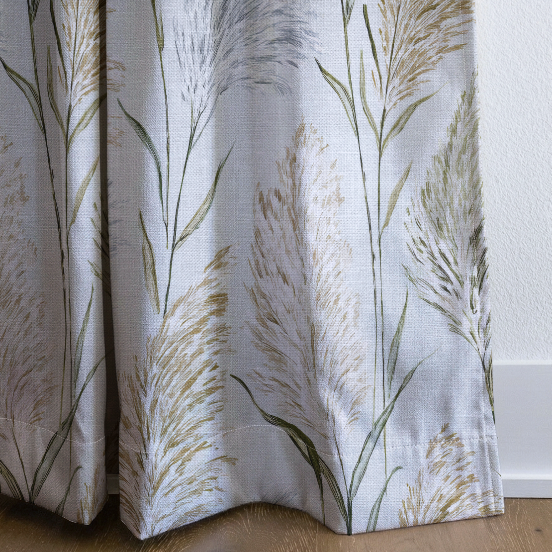 Dune Reed - Drapery — corner closeup