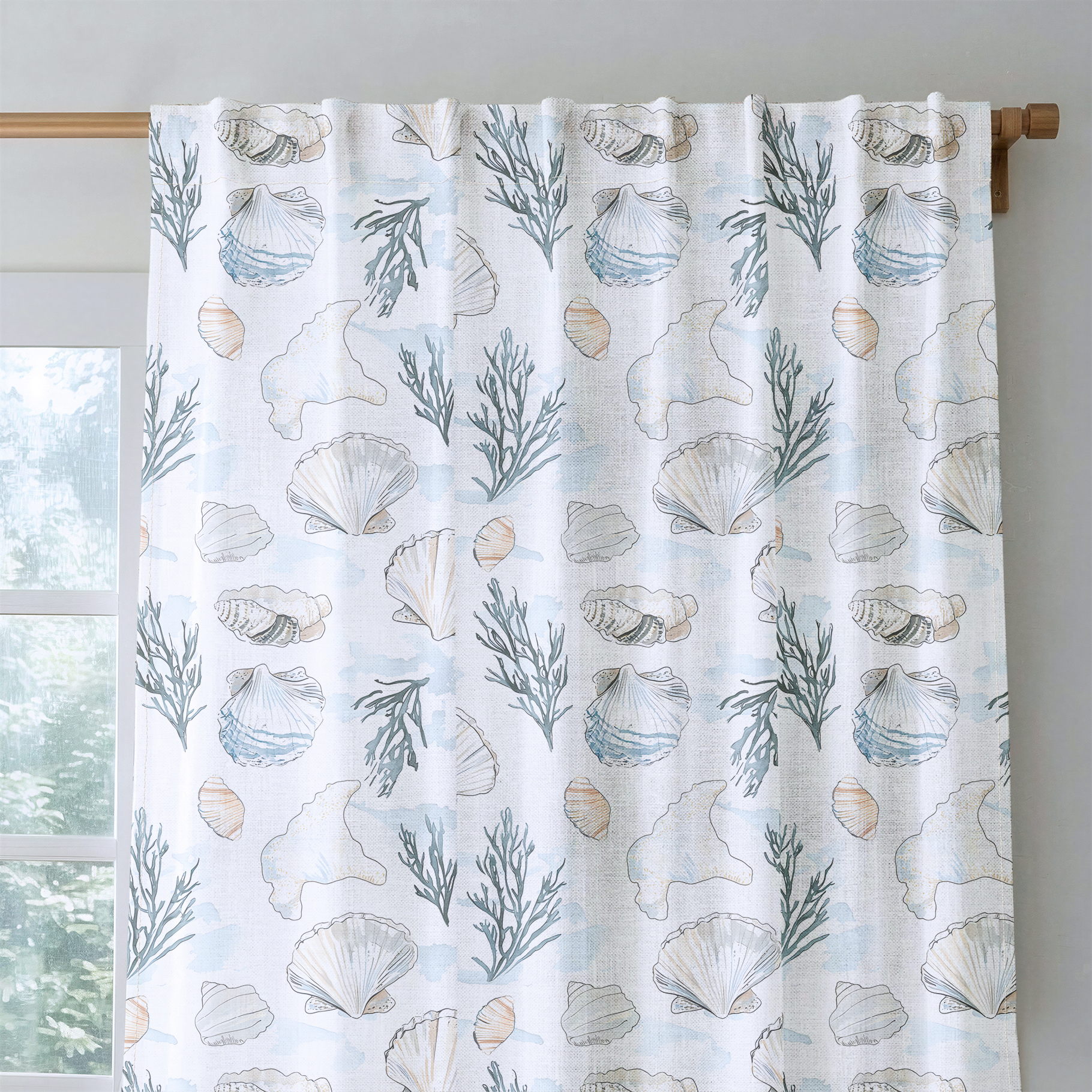 Under the Sea - Drapery — rod