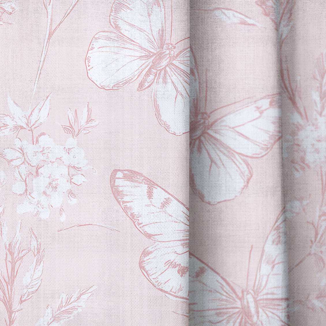 Collierville - Drapery — close up