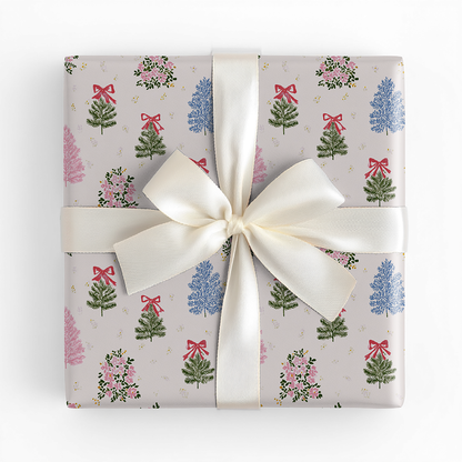 Ribbon Trees - Wrapping Paper
