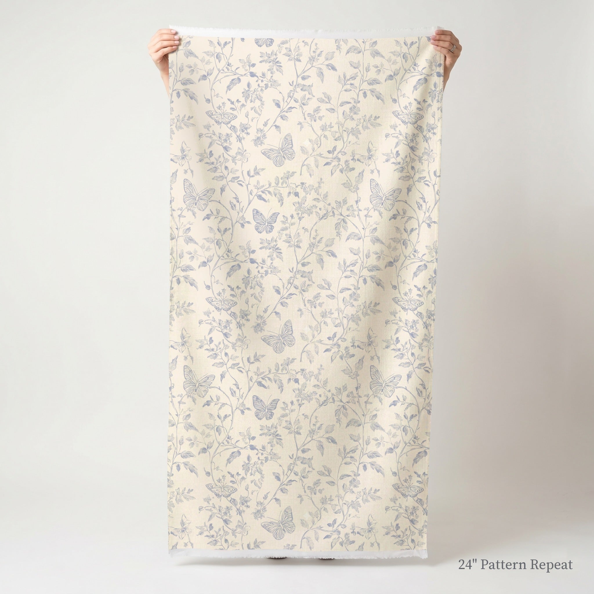 Germantown Blue Fabric by the Yard