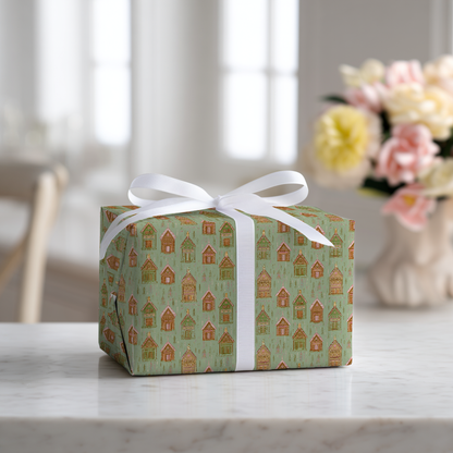 Frosted Laurel - Wrapping Paper