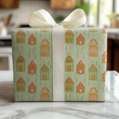 Frosted Laurel - Wrapping Paper