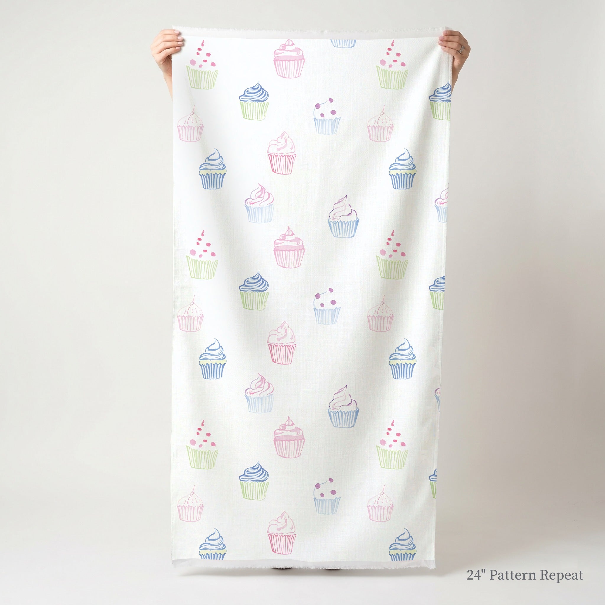 Cupcake Cuties Fabric by the Yard