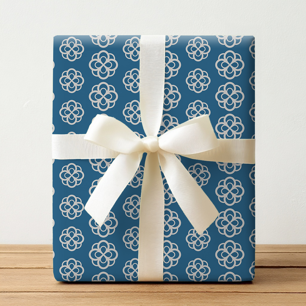 AOII Blossom Pattern - Wrapping Paper