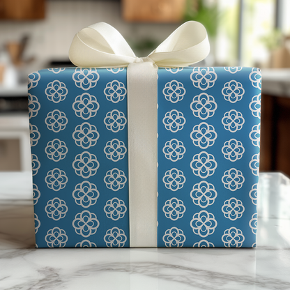 AOII Blossom Pattern - Wrapping Paper