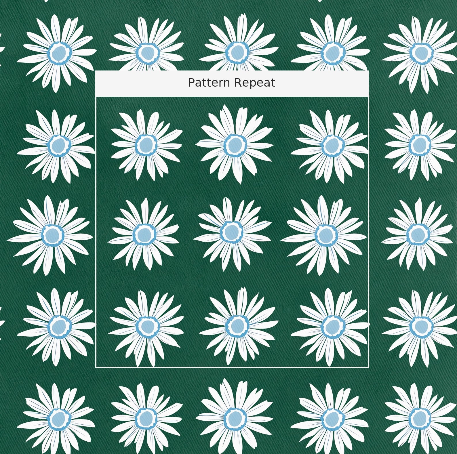Noah Fabric by the Yard — pattern repeat