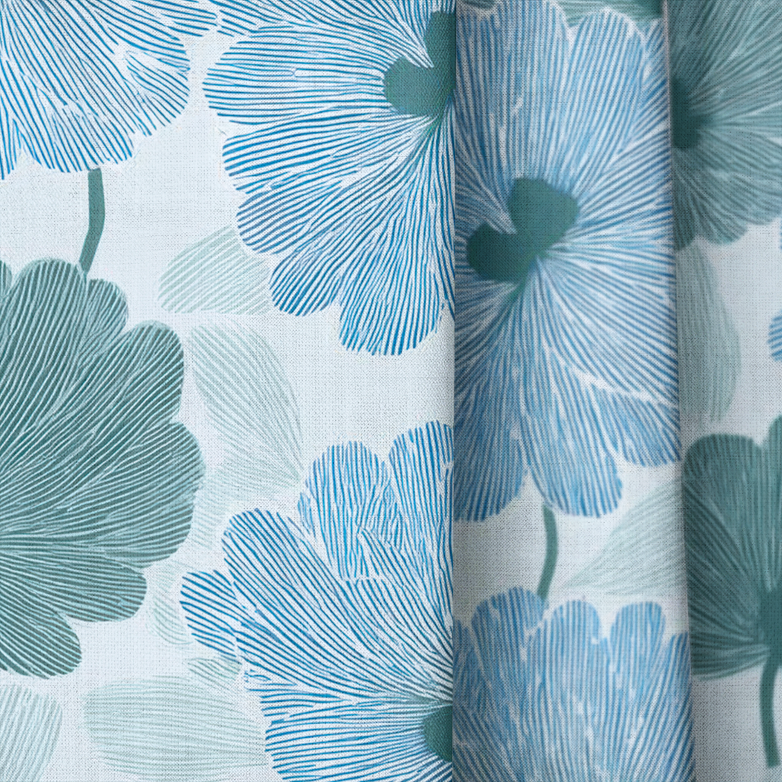 Blue My Robyn - Drapery — close up