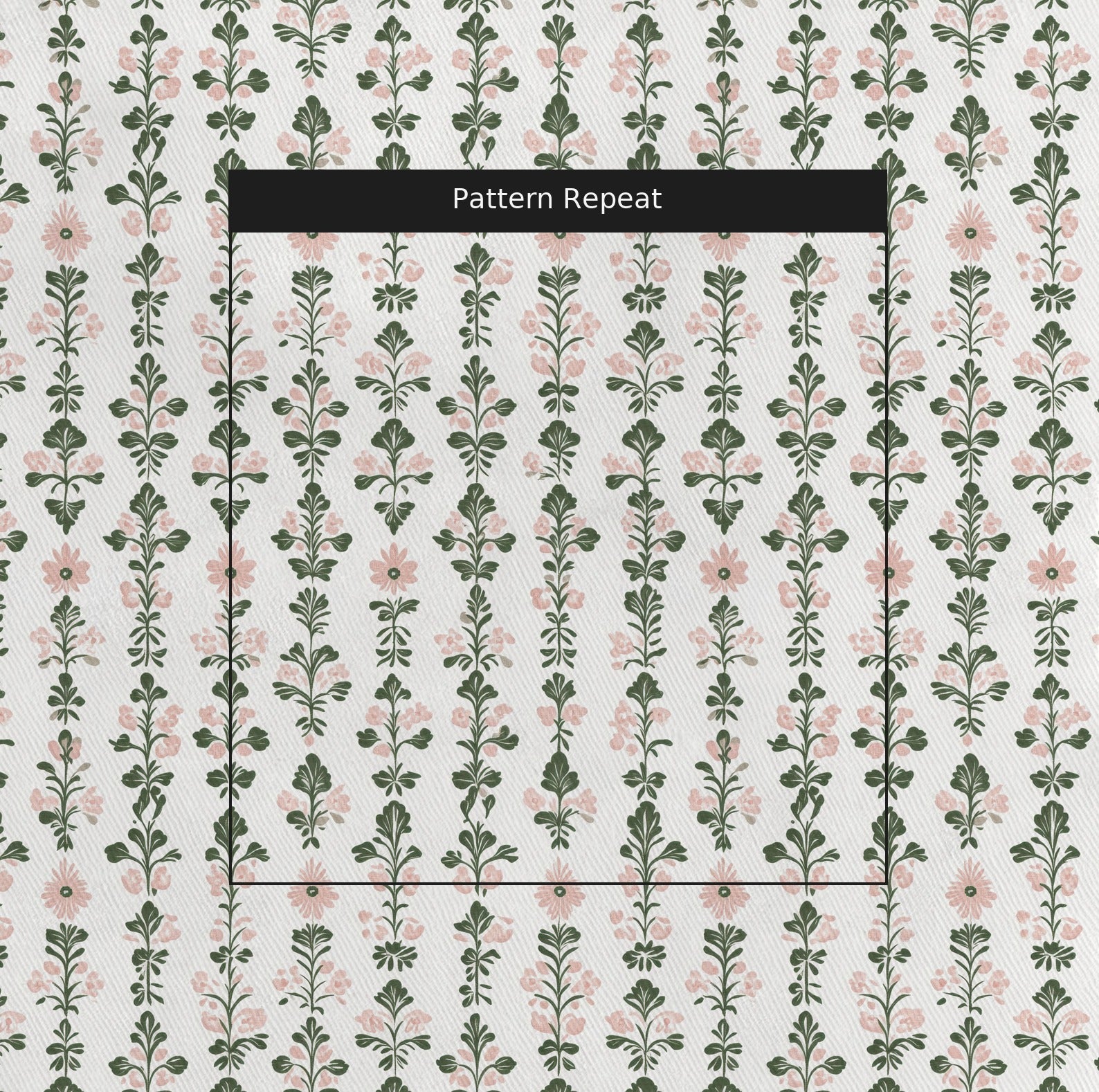 Porch Swing Fabric by the Yard — pattern repeat