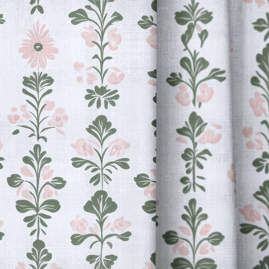 Porch Swing - Drapery — close up
