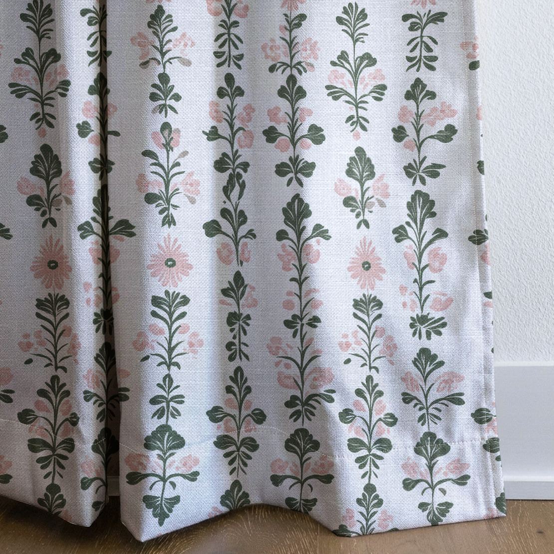 Porch Swing - Drapery — corner closeup