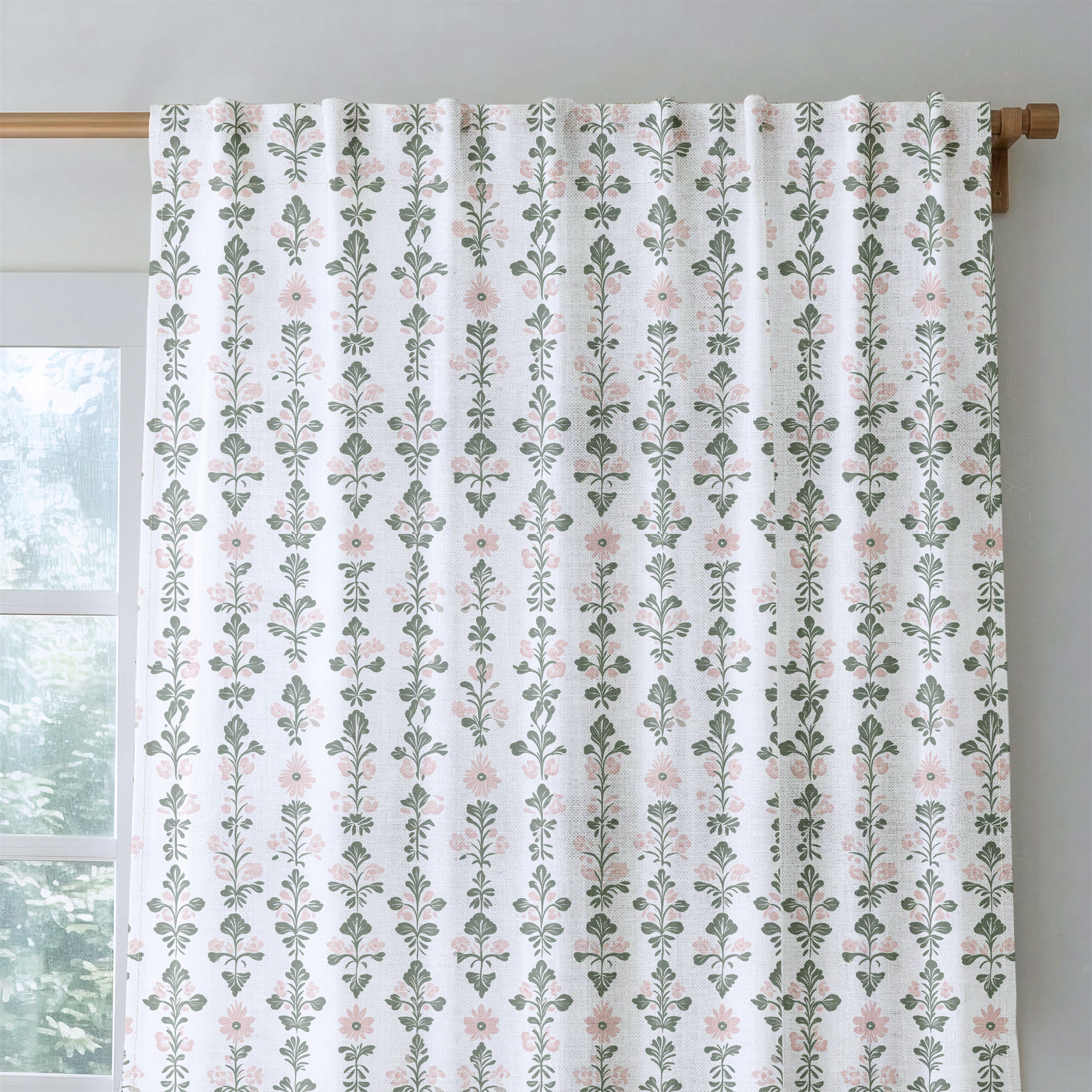 Porch Swing - Drapery — rod