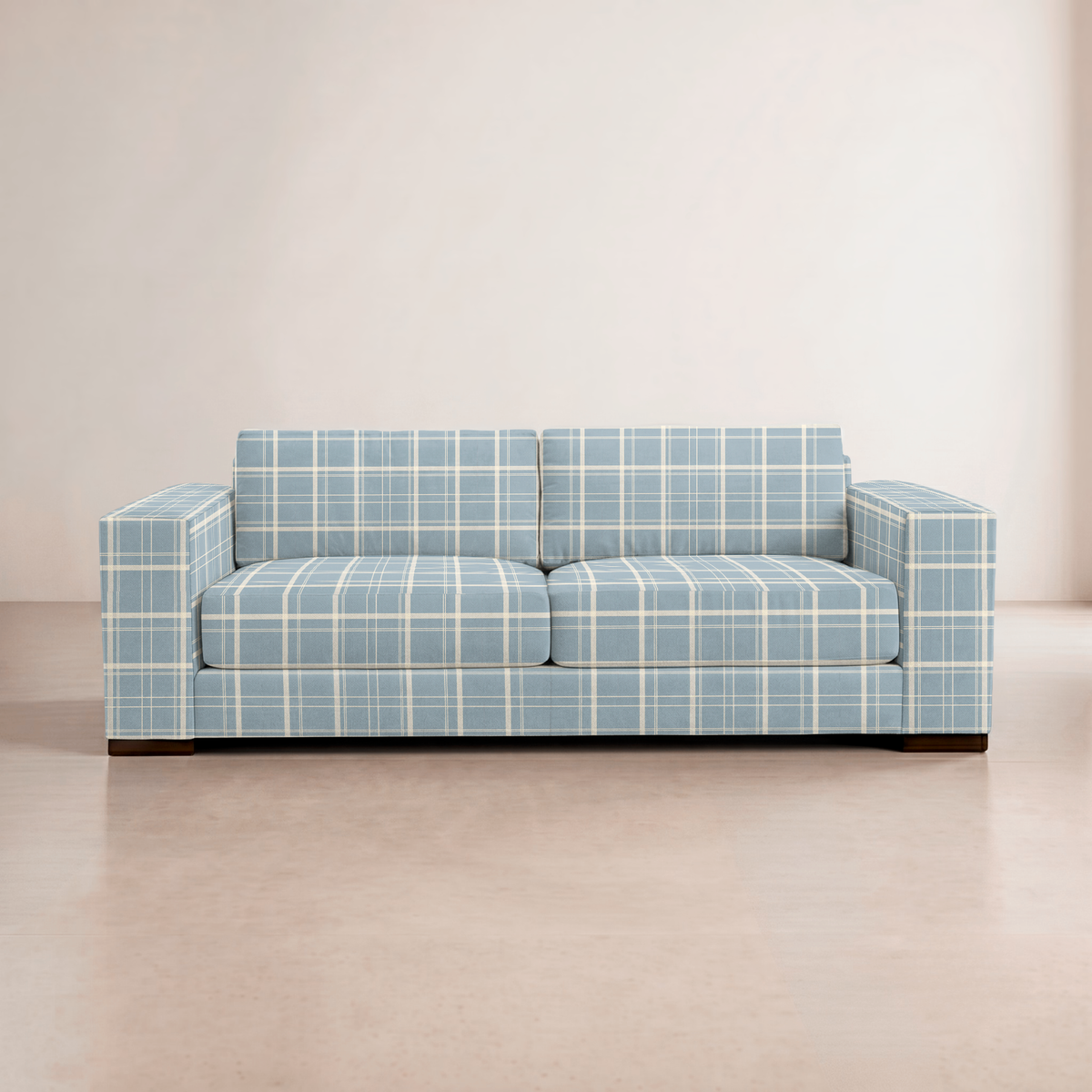 The Christopher Sofa in Benjamin Gingham