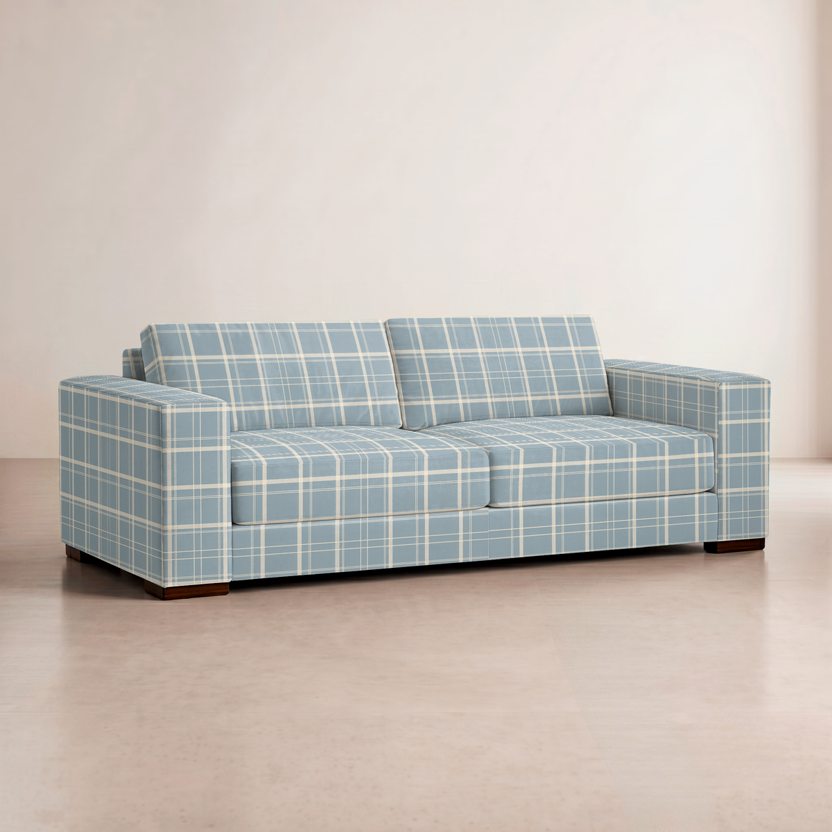 The Christopher Sofa in Benjamin Gingham