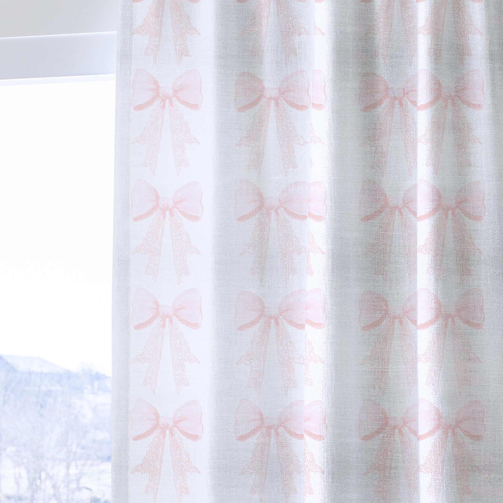 Lace d'Amour - Drapery — one panel