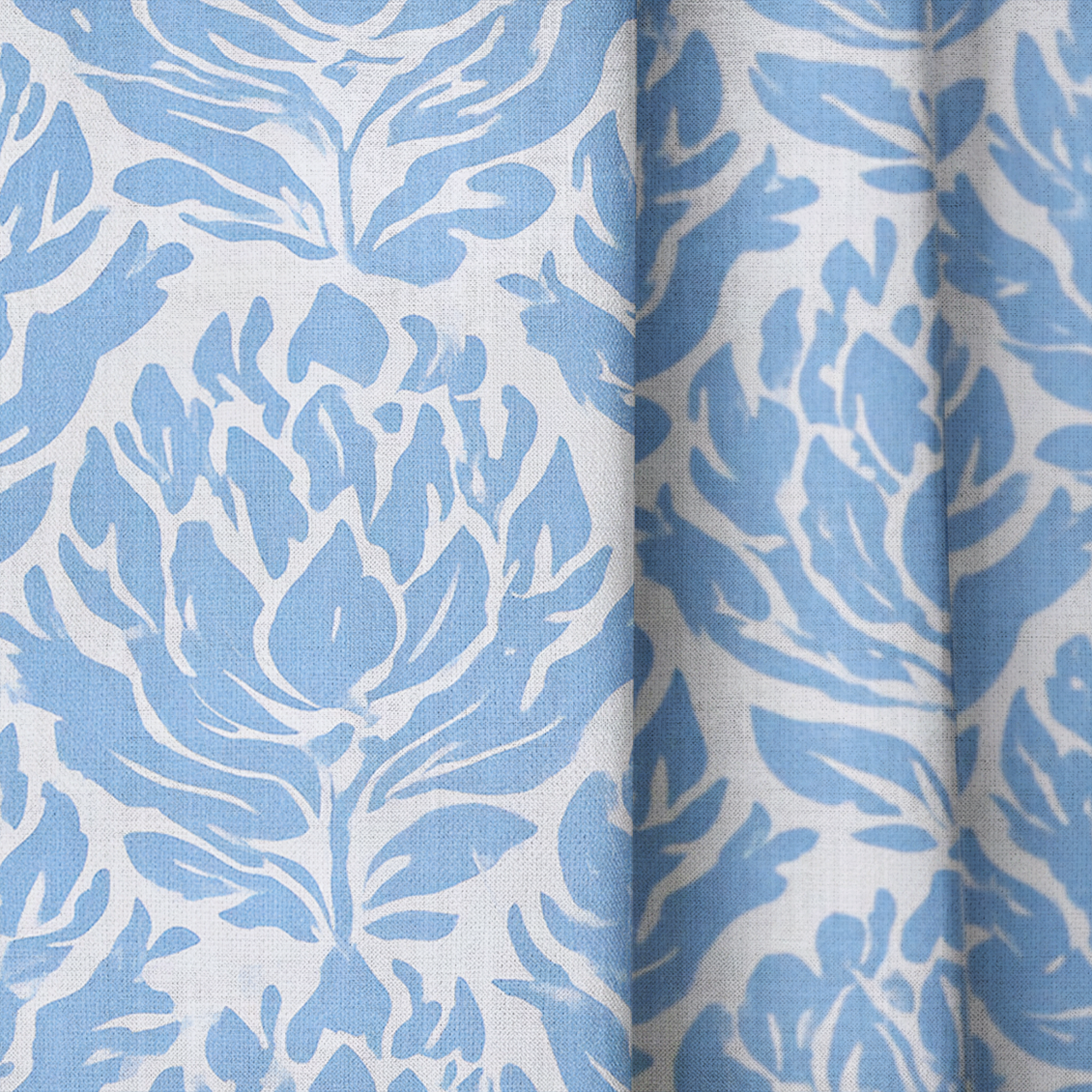 Morning Sky - Drapery — close up