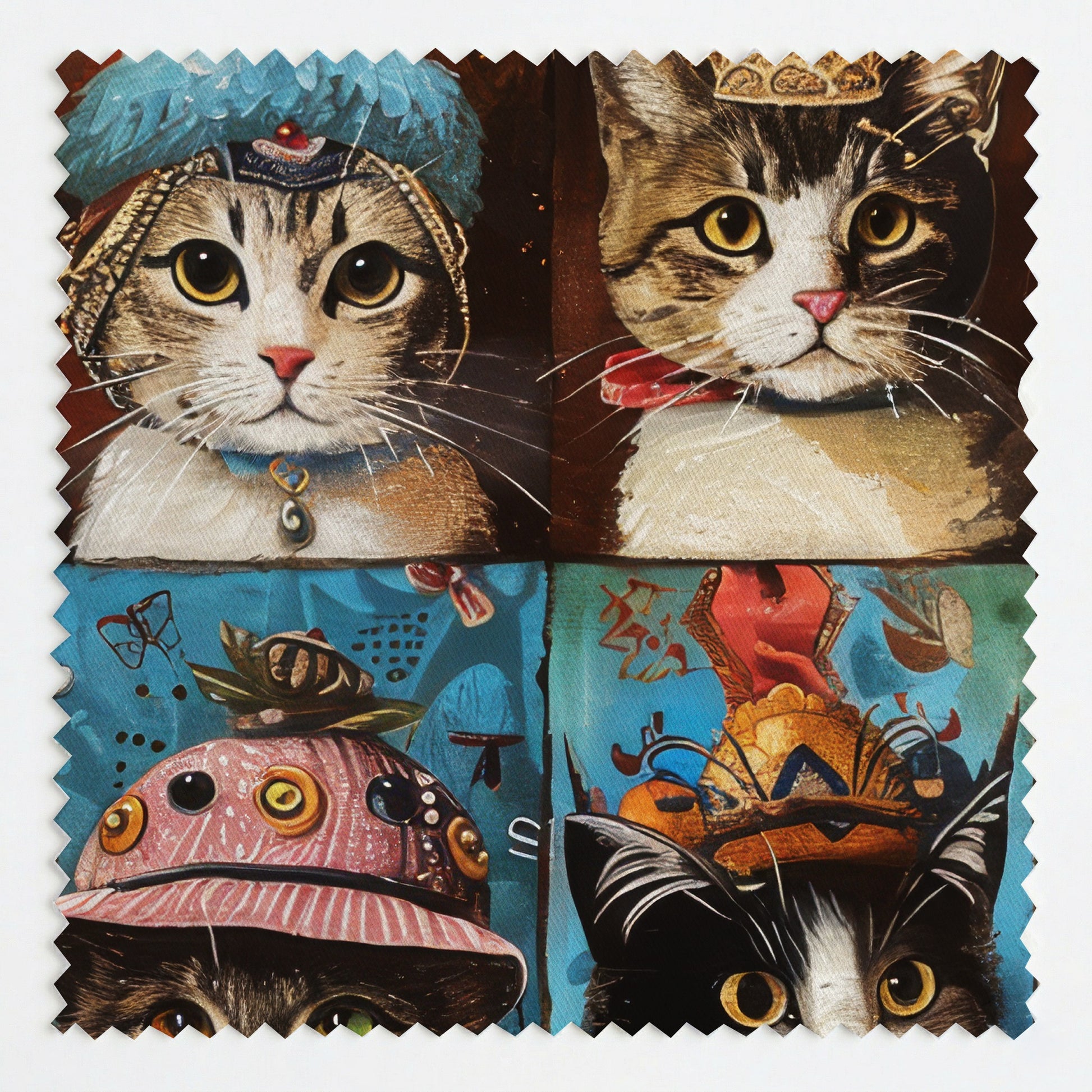 Regal Whiskers Fabric by the Yard