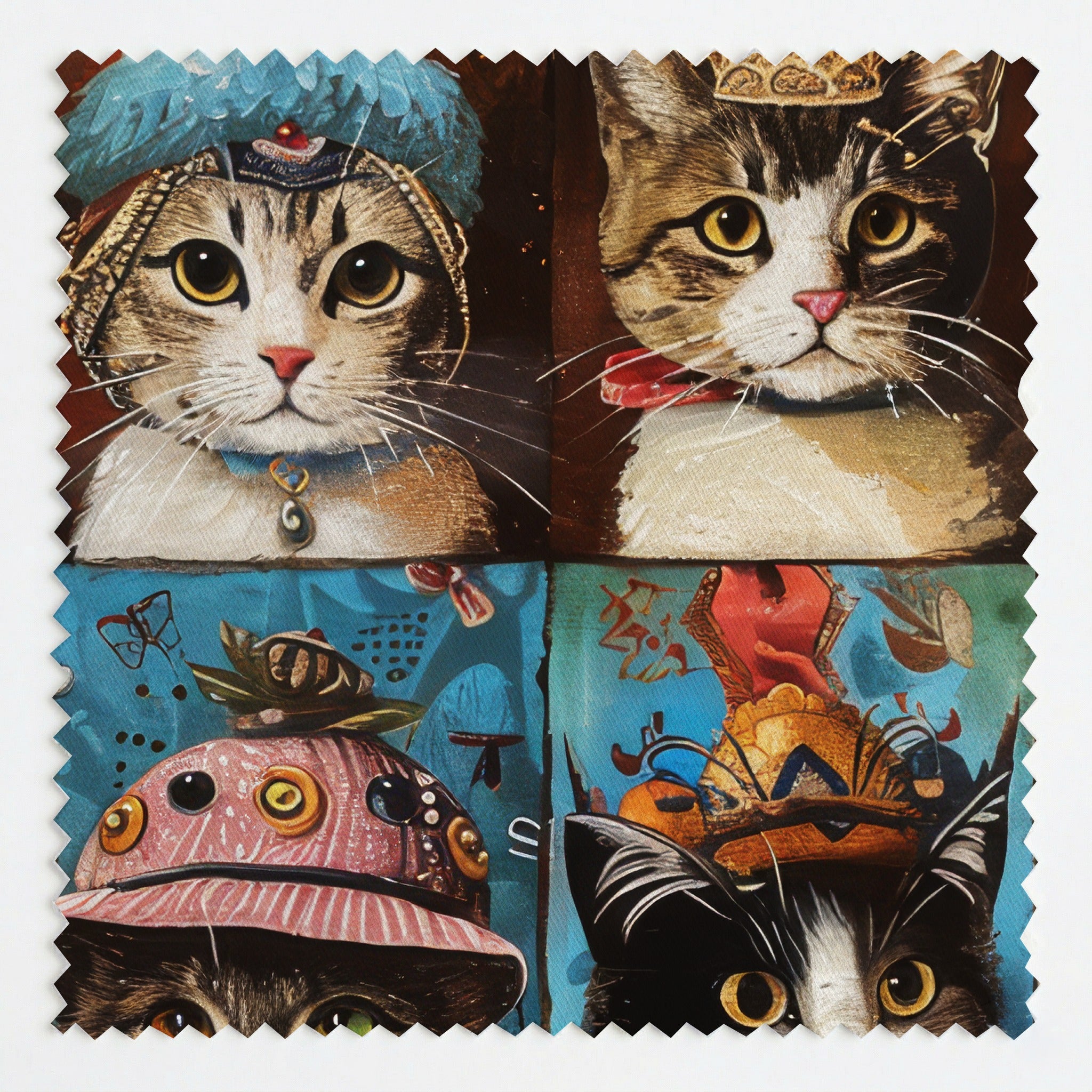 Regal Whiskers Fabric by the Yard
