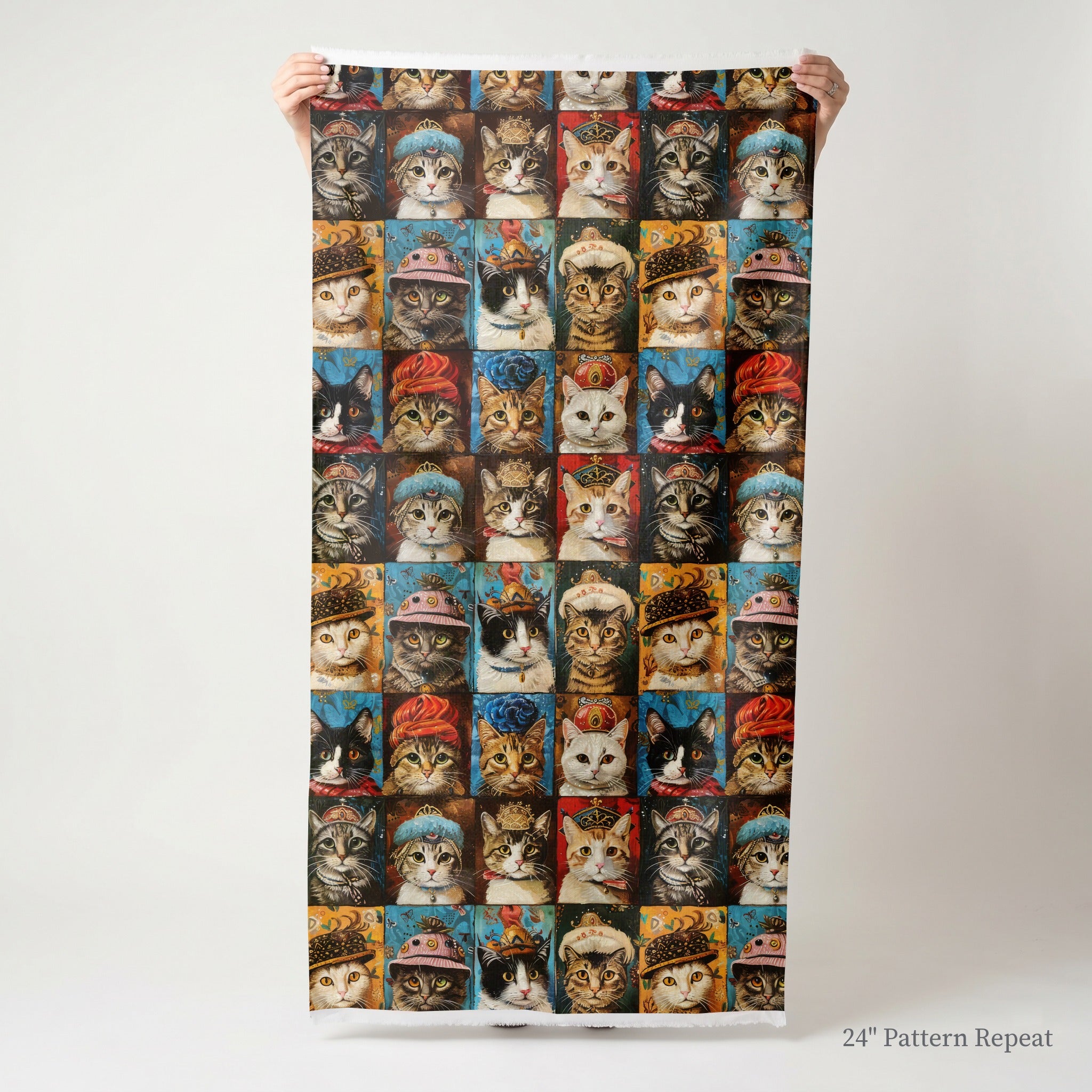 Regal Whiskers Fabric by the Yard