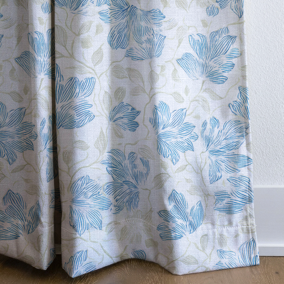 Crystal Clear - Drapery — corner closeup